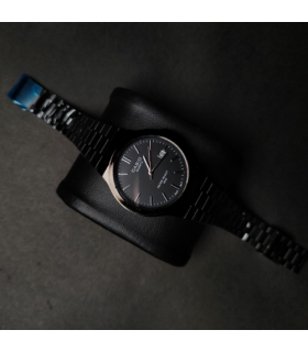 ساعت کاسیو مدل گرد رنگ مشکی صفحه مشکی کد 248