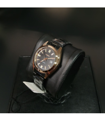 ساعت مدل سیکو مردانه بند مشکی صفحه مشکی کد 537