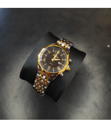 ساعت مدل الگانس زنانه رنگ طلایی کد 573